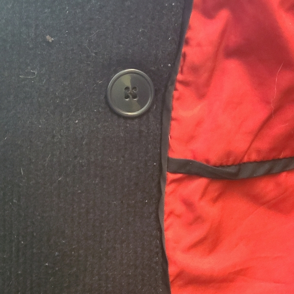 Bitten by Sarah Jessica Parker Navy Blue Coat - Large - Picture 3 of 7